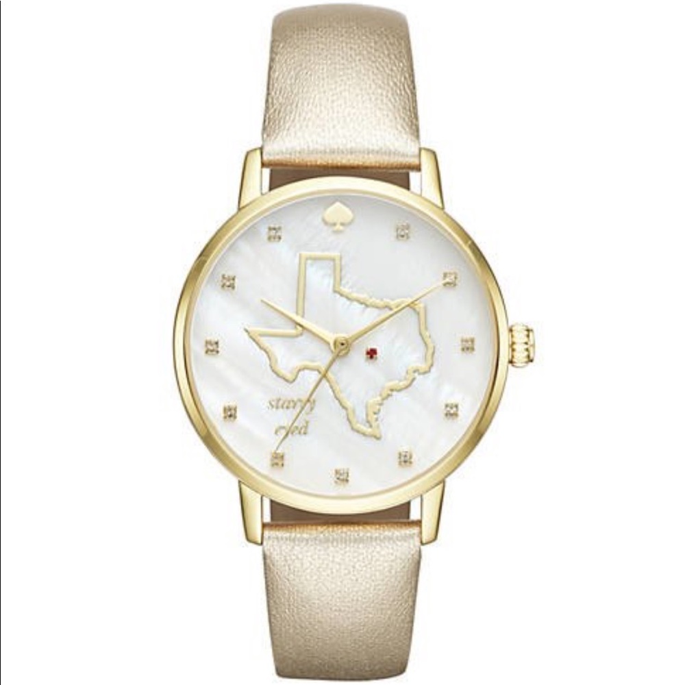 NWT Kate spade “Everything’s bigger in TX” watch